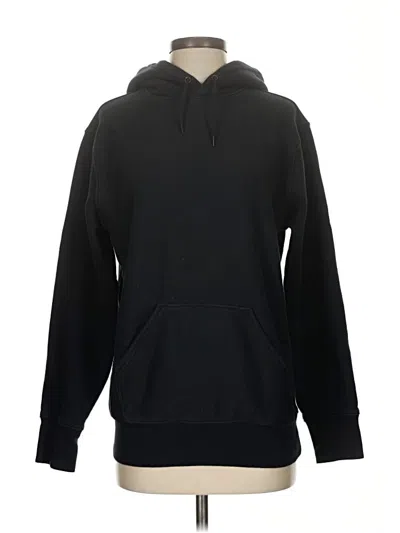 Pre-owned Jcrew Pullover Hoodie In Black