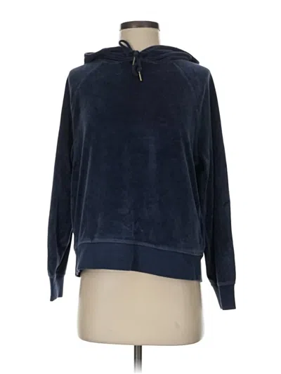 Pre-owned Jcrew Pullover Hoodie In Blue