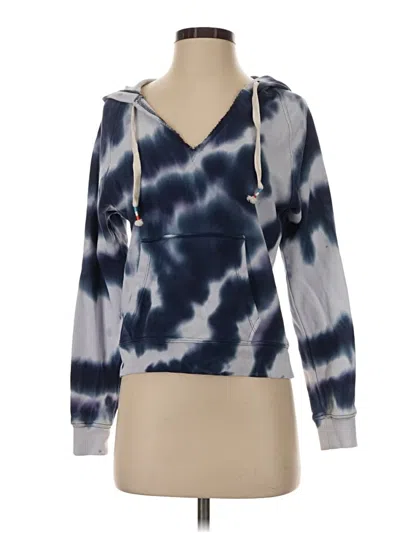 Pre-owned Jcrew Pullover Hoodie In Blue