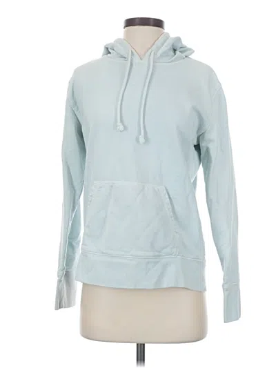 Pre-owned Jcrew Pullover Hoodie In Blue