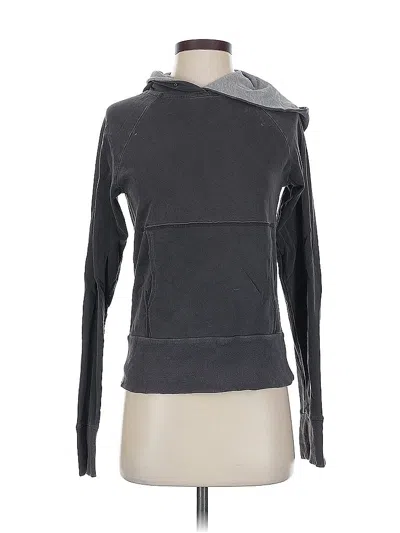 Pre-owned Jcrew Pullover Hoodie In Gray