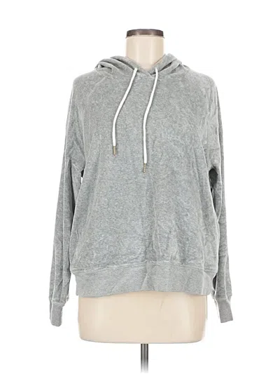 Pre-owned Jcrew Pullover Hoodie In Gray