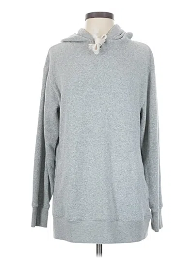 Pre-owned Jcrew Pullover Hoodie In Gray