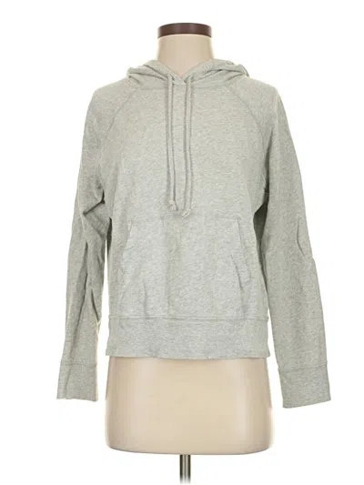 Pre-owned Jcrew Pullover Hoodie In Gray