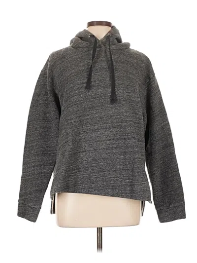 Pre-owned Jcrew Pullover Hoodie In Gray