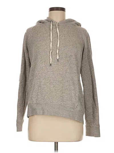 Pre-owned Jcrew Pullover Hoodie In Gray