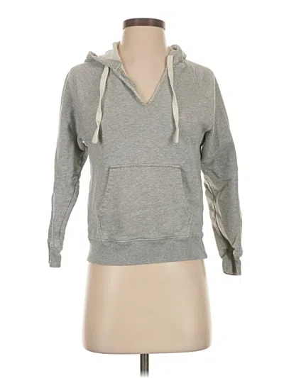 Pre-owned Jcrew Pullover Hoodie In Gray