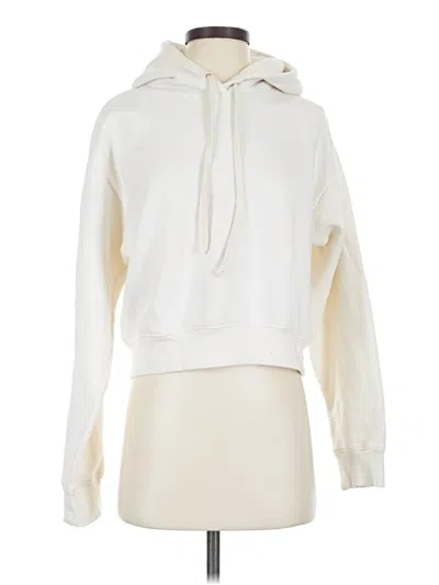 Pre-owned Jcrew Pullover Hoodie In Ivory