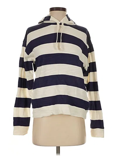 Pre-owned Jcrew Pullover Hoodie In Ivory