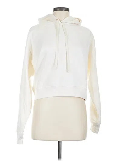 Pre-owned Jcrew Pullover Hoodie In Ivory