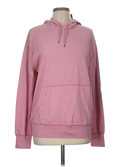 Pre-owned Jcrew Pullover Hoodie In Pink