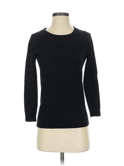Pre-owned Jcrew Pullover Sweater In Black