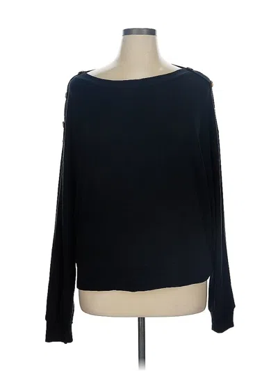 Pre-owned Jcrew Pullover Sweater In Black