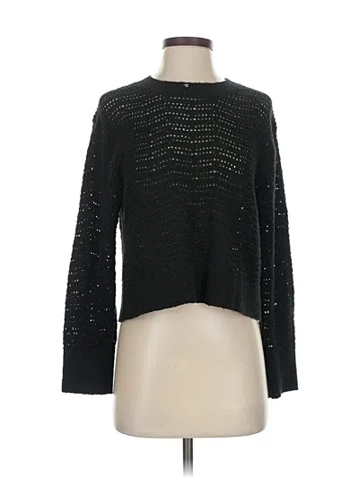 Pre-owned Jcrew Pullover Sweater In Black