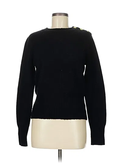 Pre-owned Jcrew Pullover Sweater In Black