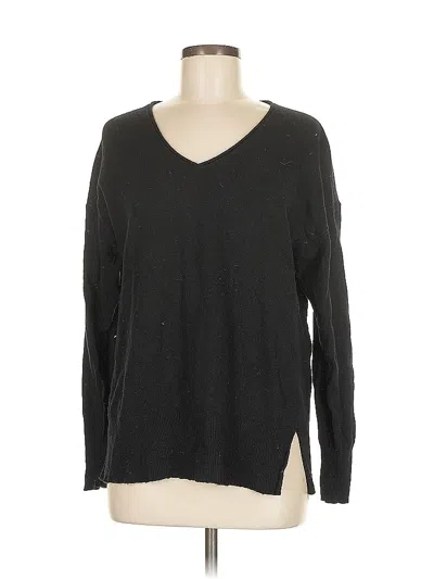 Pre-owned Jcrew Pullover Sweater In Black