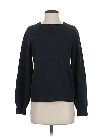 Pre-owned Jcrew Pullover Sweater In Black
