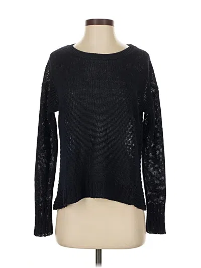 Pre-owned Jcrew Pullover Sweater In Black