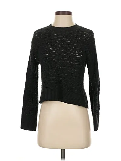 Pre-owned Jcrew Pullover Sweater In Black