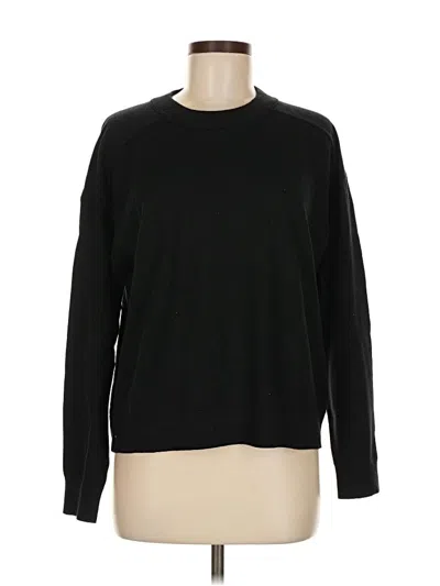 Pre-owned Jcrew Pullover Sweater In Black