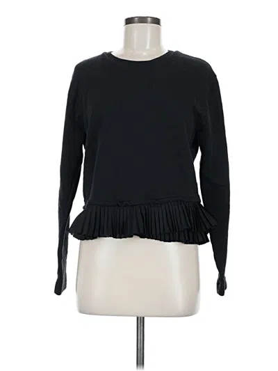 Pre-owned Jcrew Pullover Sweater In Black