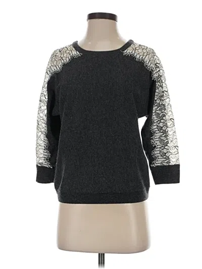 Pre-owned Jcrew Pullover Sweater In Black