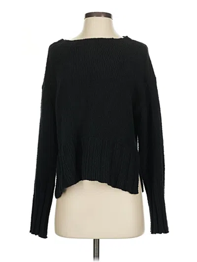 Pre-owned Jcrew Pullover Sweater In Black
