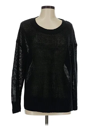 Pre-owned Jcrew Pullover Sweater In Black