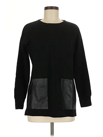 Pre-owned Jcrew Pullover Sweater In Black