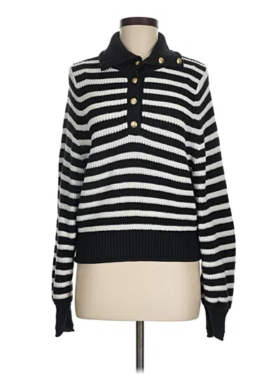 Pre-owned Jcrew Pullover Sweater In Black