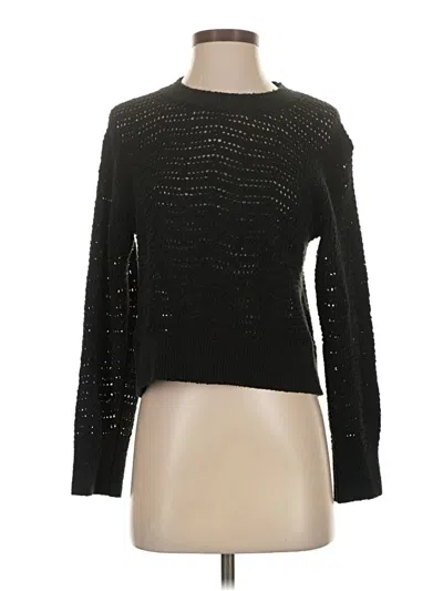 Pre-owned Jcrew Pullover Sweater In Black