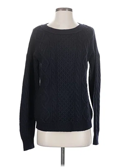 Pre-owned Jcrew Pullover Sweater In Black