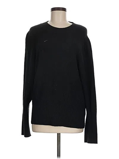 Pre-owned Jcrew Pullover Sweater In Black