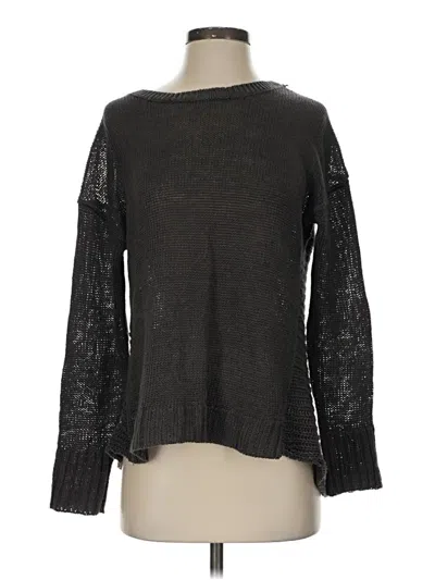 Pre-owned Jcrew Pullover Sweater In Black