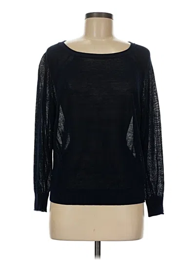 Pre-owned Jcrew Pullover Sweater In Black