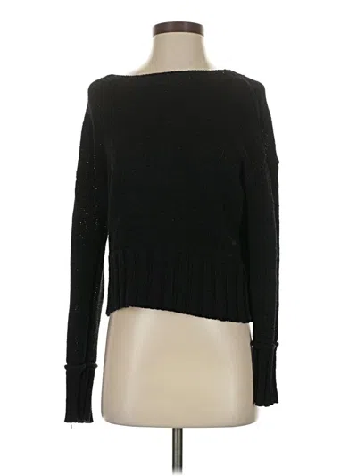 Pre-owned Jcrew Pullover Sweater In Black