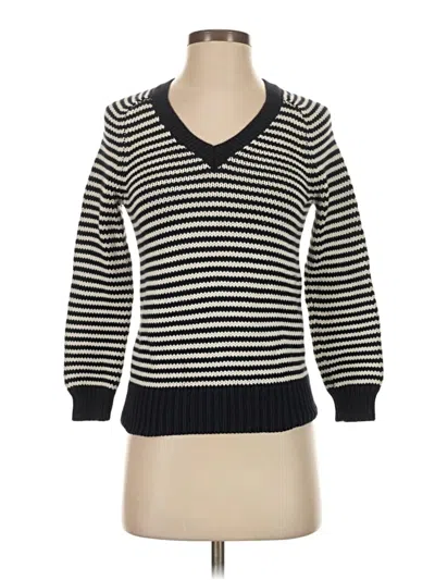 Pre-owned Jcrew Pullover Sweater In Black