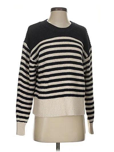 Pre-owned Jcrew Pullover Sweater In Black