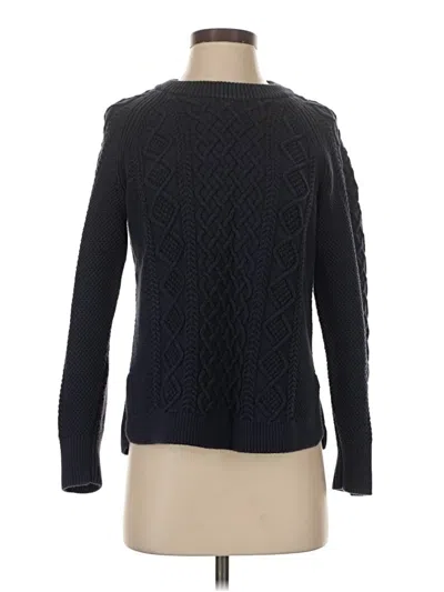 Pre-owned Jcrew Pullover Sweater In Black