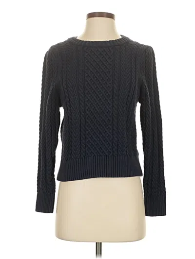 Pre-owned Jcrew Pullover Sweater In Black
