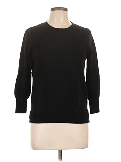 Pre-owned Jcrew Pullover Sweater In Black