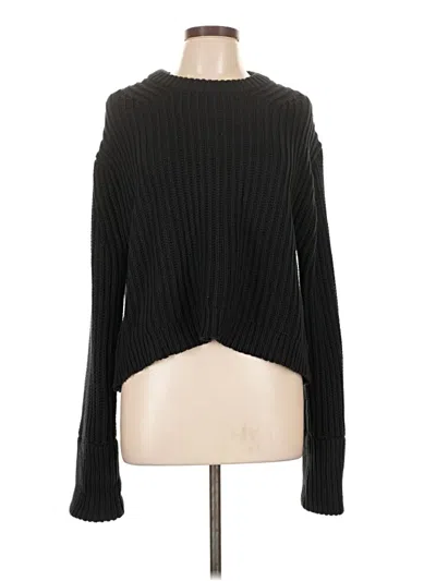Pre-owned Jcrew Pullover Sweater In Black