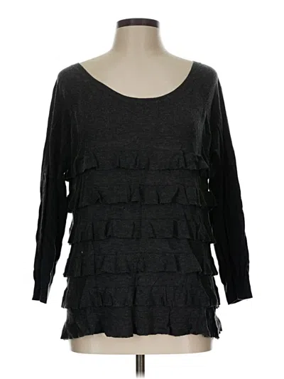 Pre-owned Jcrew Pullover Sweater In Black