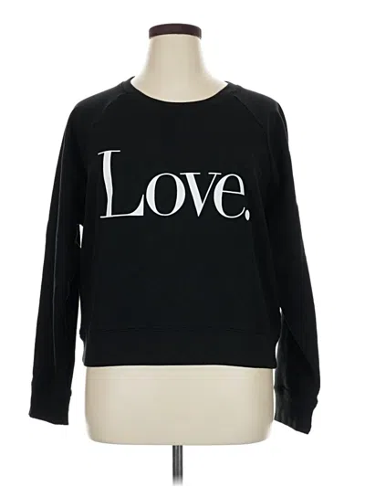Pre-owned Jcrew Pullover Sweater In Black