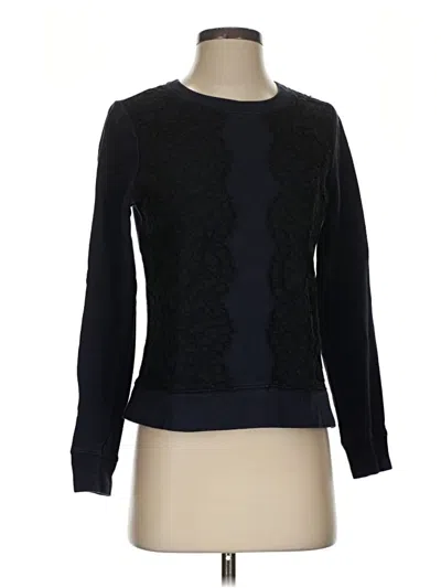 Pre-owned Jcrew Pullover Sweater In Black