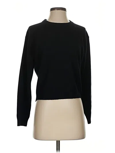 Pre-owned Jcrew Pullover Sweater In Black
