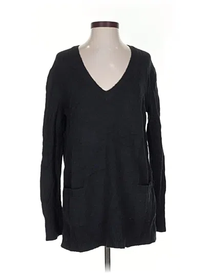 Pre-owned Jcrew Pullover Sweater In Black