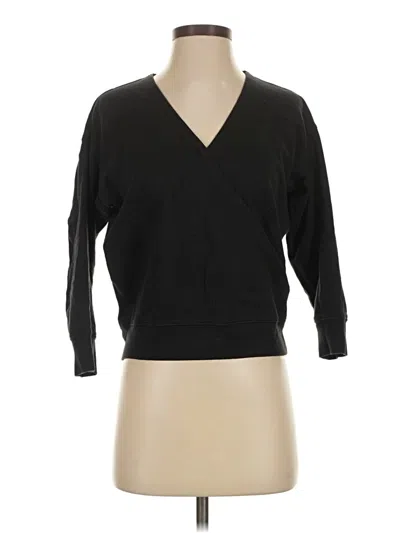 Pre-owned Jcrew Pullover Sweater In Black