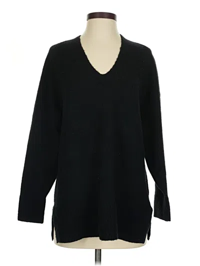 Pre-owned Jcrew Pullover Sweater In Black
