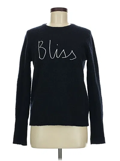 Pre-owned Jcrew Pullover Sweater In Black